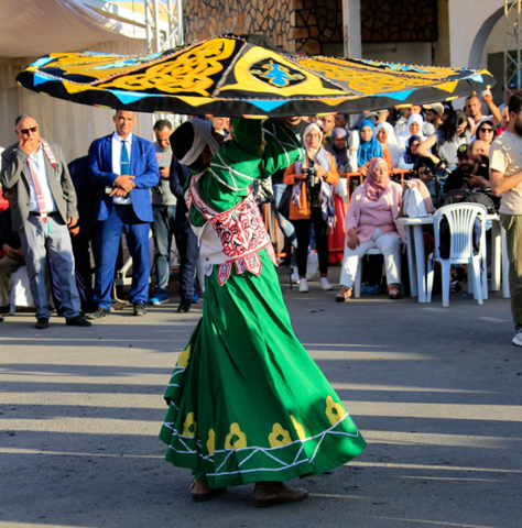 Dança folclórica sul da Tunísia