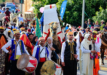 Desfile Bérbere na Tunísia